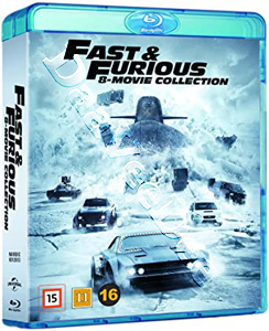 Fast & Furious Collection - 8-Disc Boxset (Blu-Ray)